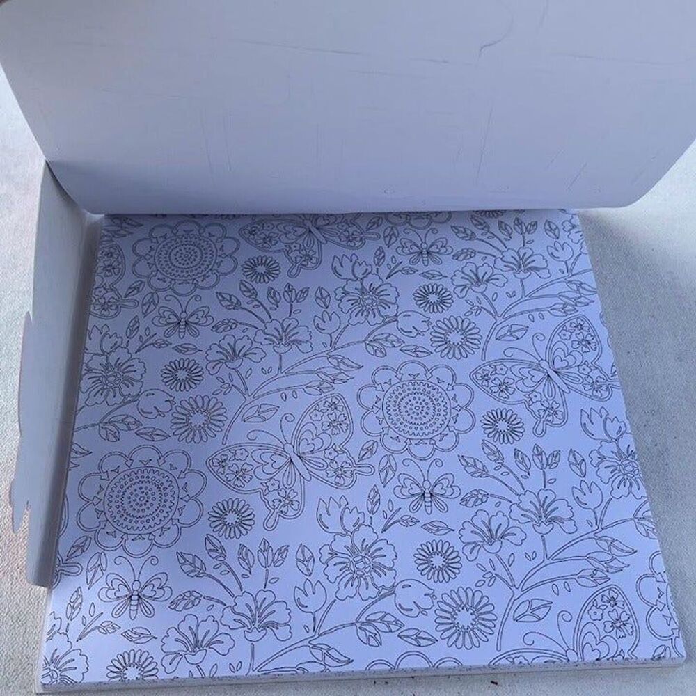 Colour Therapy Paper Stack Coloring Sheet & Stamp Set - Picture 4 of 6